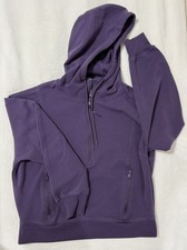 Old Navy Women's Dynamic Fleece Half-Zip Hoodie, Size M, Color: Purple