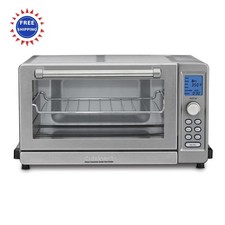 Cuisinart Deluxe Convection Toaster Oven Broiler 0.6 Cu.Ft Stainless Steel