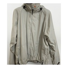 Mens Musto Performance Sailing Outdoors Hooded Cream Jacket Waterproof Size XL