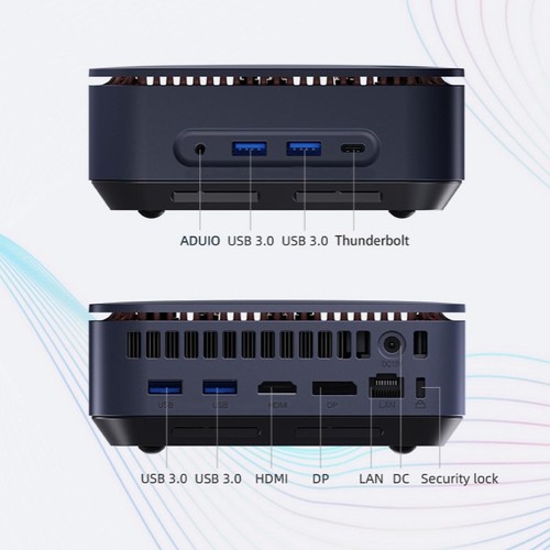 Mini Pc I5 1135G7 Fixe Box Windows 10 Pro Wifi + Bt Hdmi Ram 16 Go Ssd M2 2 To - 第 3/8 張圖片
