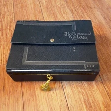 Vintage Hollywood Vanity Accessories Jewelry Storage Box,Art Deco 