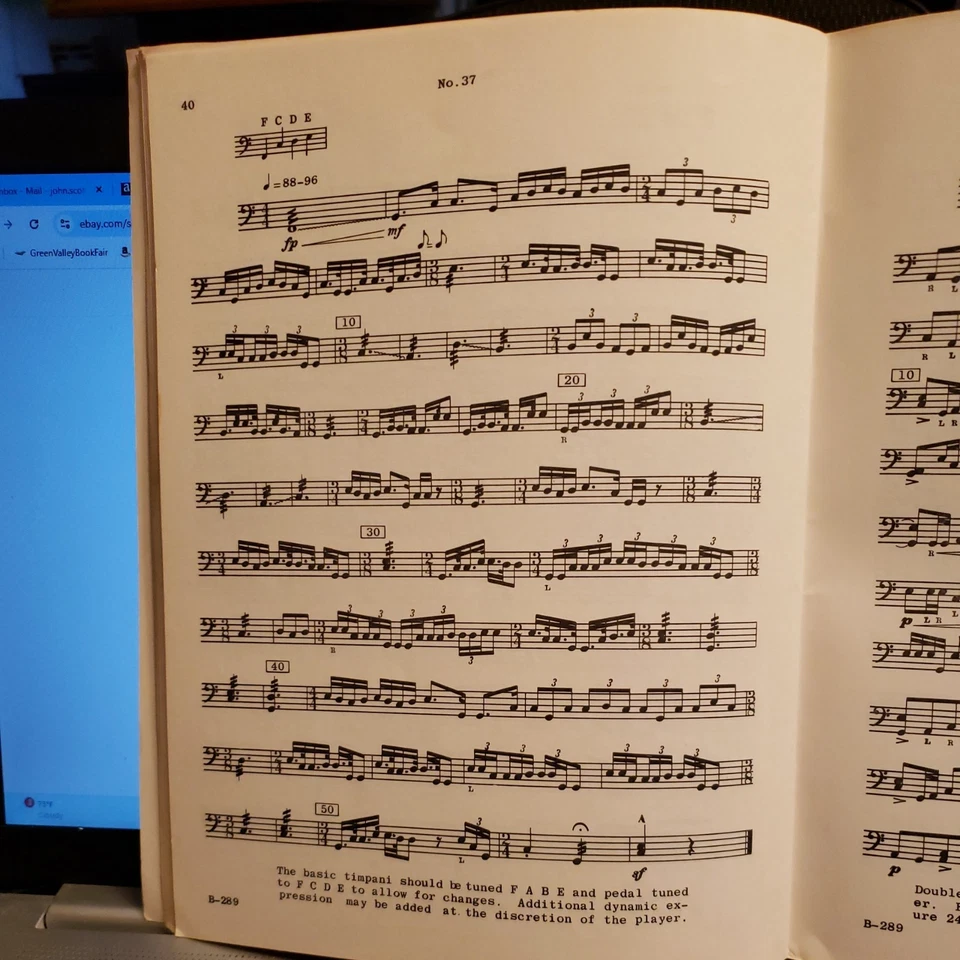 The Developing Solo Timpanist by William J. Schinstine - Image 4 of 4