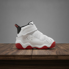 Size 6 - Air Jordan 6 Rings TD 'White University Red' 323420-160