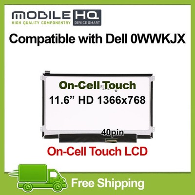 Compatible with Dell 0WWKJX 11.6'' 1366x768 LCD 40pin Screen