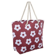 Wholesale Job Lot 10 x Ruby Flower Pattern Beach Bags (Slight Seconds) SALE