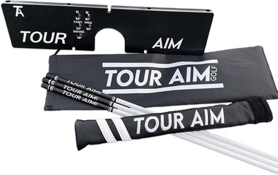 2.0 Golf Training Aid   11-In-1 Alignment Sticks & Swing Plane Golf Practice Sys