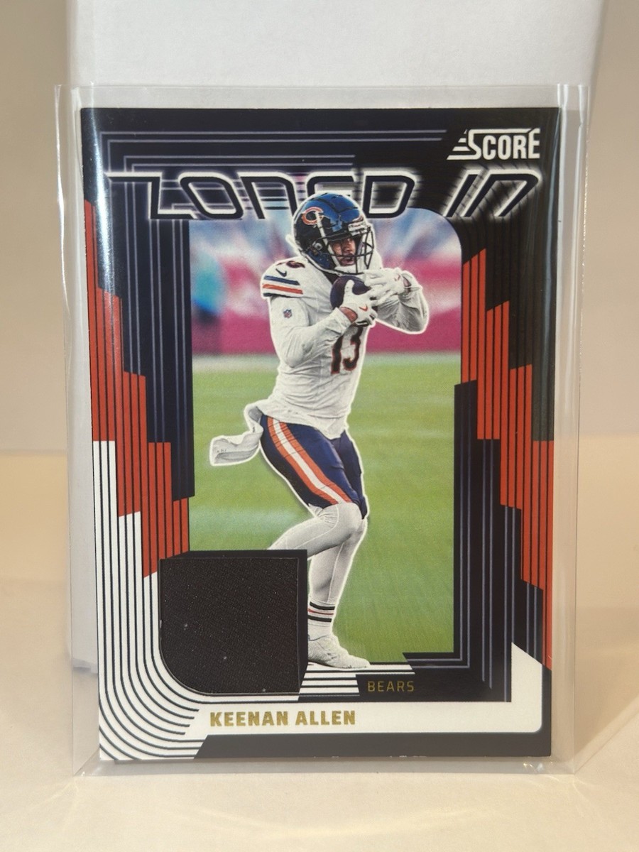 KEENAN ALLEN Patch 🔥2025 Score - Zoned In #ZON-45 Jerseys (MEM