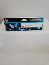 HP 971 Yellow Ink Cartridge - Exp 03/2020 New / Sealed