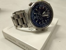 Citizen Pilot 43mm Cassa in Acciaio con Cinturino in Acciaio Orologio da...