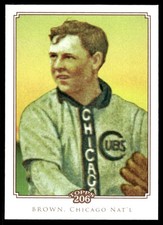 Mordecai Brown 2010 Topps 206 #15 Cubs MLB READ FREE SHIPPING AutographDen