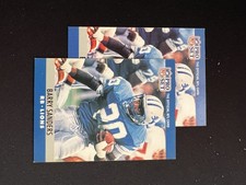 Barry Sanders 42 Card Lot Lions HOF 1989-1991 Pro Set Fleer Topps Score Inserts