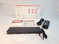 15 Port USB-C HUB Docking Station 2x HDMI 4K@60 100W RJ45 DisplayLink Win+Mac