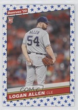 2020 Panini Donruss Retro 1986 Variations Independence Day Logan Allen #243 0p0y