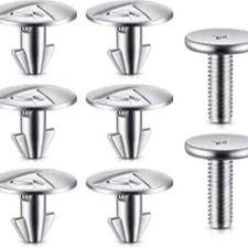 Pack-8 Lower Engine Cover Pin Screws, Compatible with Civic, Accord and 8 PCS