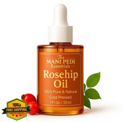 The Mani Pedi Essentials Rosehip Oil 1 Fl Oz