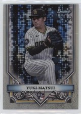 2024 Bowman Sterling Rookie Refractor /199 Yuki Matsui #BSR-15 bn5