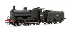 BACHMANN 'OO GAUGE' 31-625 BR BLACK LATE CREST CLASS 3F 43474 STEAM LOCOMOTIVE