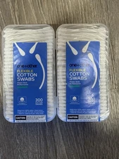 2 Pack!! One+Other Flexible Cotton Swabs Plastic Stick Multipurpose 300ct.
