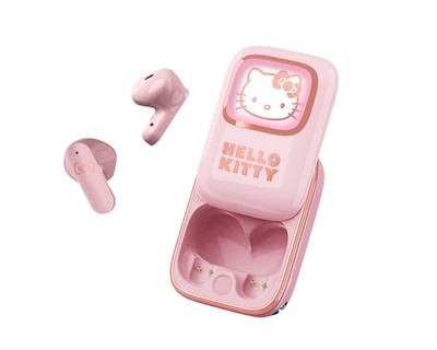 OTL Technologies HK1281 Hello Kitty Slide Open TWS Earphones with LED Light Up D