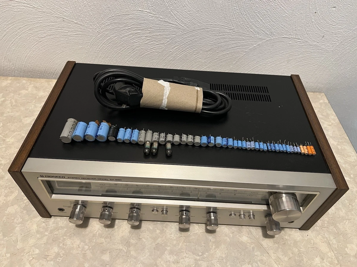 Pioneer SX-550 Vintage Hifi Stereo Receiver Fully Serviced! 2x20W 1976-1978s TOP
