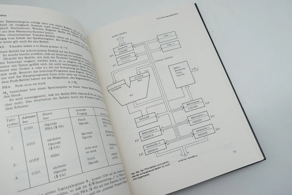 Mikrocomputer ohne Ballast. Ein Mikrocomputer-Anleitungsbuch CPU 6502 Assembler - Bild 4 von 4
