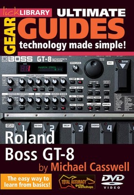 Roland Boss GT-8 Ultimate Gear Guides - Technology Made Simple DVD 000393068