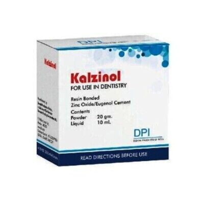 DPI-Kalzinol Temporary Dental non-resin filling Cement Zinc Oxide/Eugenol Base