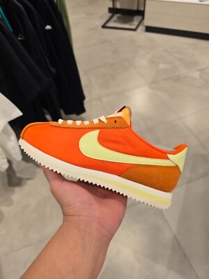 Nike Cortez TXT Safety Orange Womens Sneakers  Multiple Sizes  Expedited