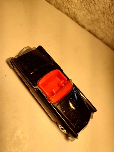 De colección 1986 Matchbox MB42 1957 T Bird negro Ford Thunderbird convertible 1/63 - Imagen 11 de 12
