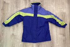 Columbia Sportswear Blue Green winter coat NO HOOD size Youth L 14/16