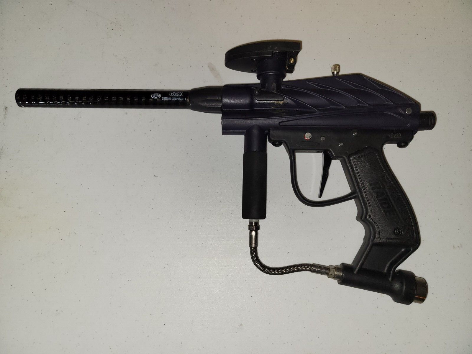 Raider Paintball Gun Marker with Barrel (CCX Composite X) Tested Working (B)