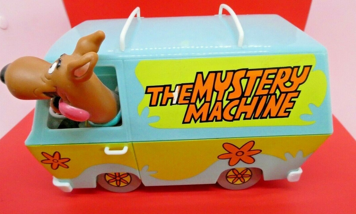 Mystery Machine Scooby Doo battery powered, drives&wobbles 1998 Boley SEE  VIDEO