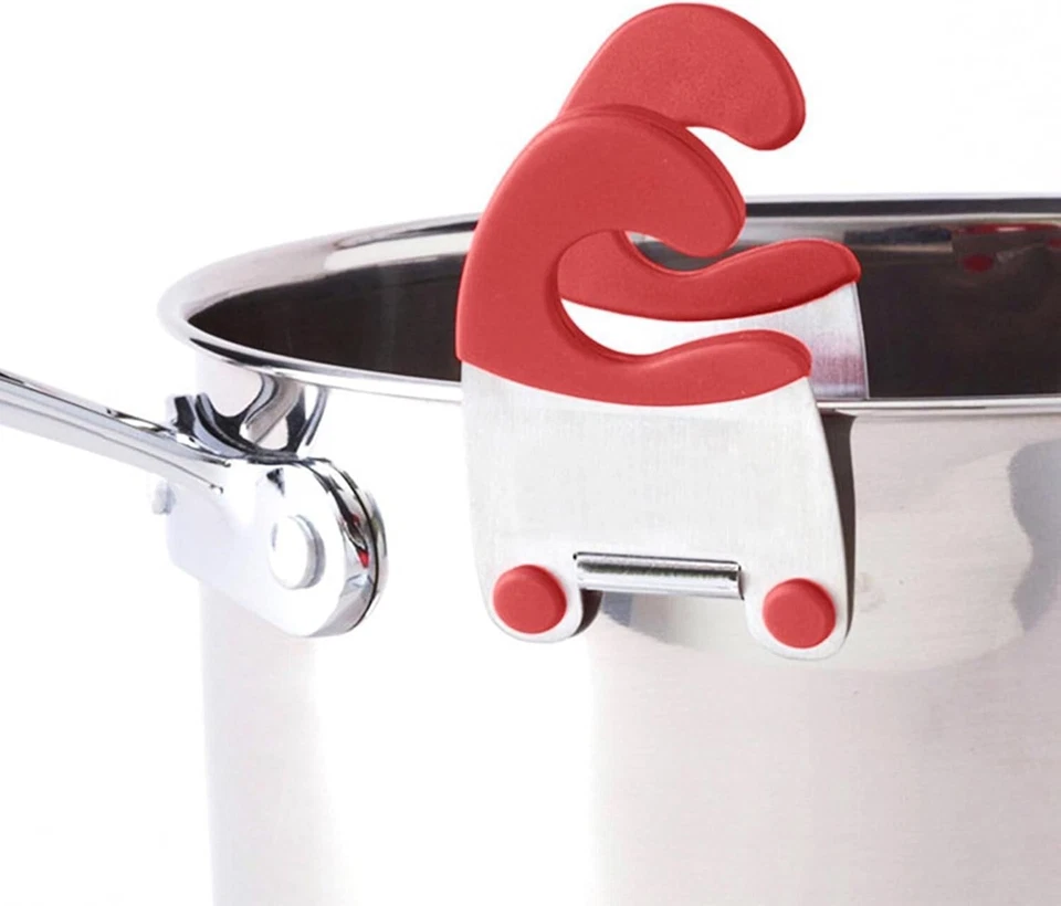 Premium Silicone Pot Side Spoon Holder – Hands-Free & Mess-Free Cooking - Image 2 of 4