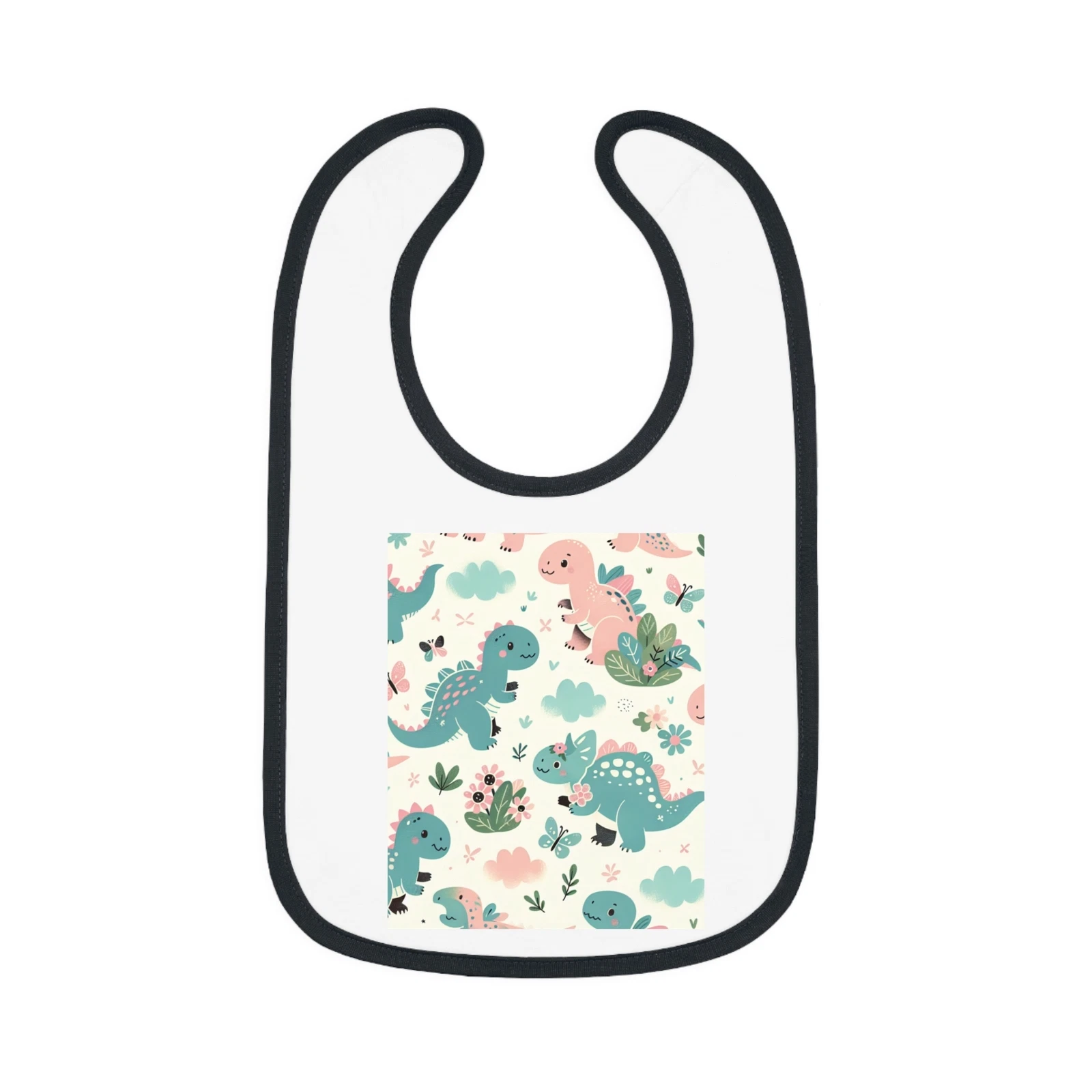 Baby Bib, Cute Dinosaur - Adorable Infant, Infant Apparel, Baby Shower Gift,