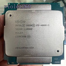 Intel Xeon E5-4669 V3 LGA2011 CPU Processor E5 4669 V3 2.1GHz 18Core 45MB