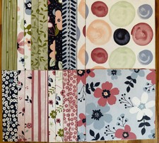 Stampin Up PAPER BLOOMS Designer Series Paper DSP 6x6 24 sheets