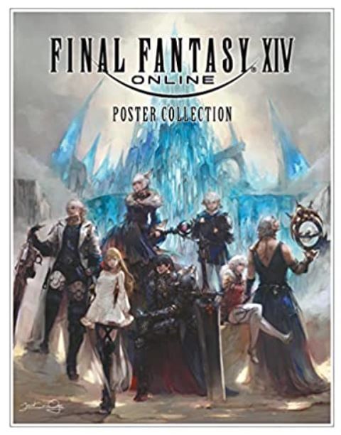 Final Fantasy 14 Poster Print Art Book Collection 27 premium