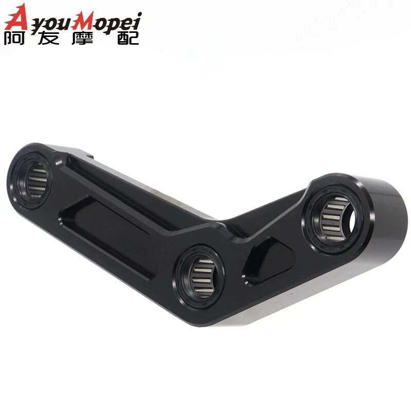 CNC Lowering link Dog Bone For Yamaha MT-07 MT07 XSR700 FZ07 YZF-R7 2014-2025 - Image 3 of 4