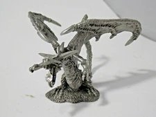 Rawcliffe Dragon Figurine Rhinestone Tongue Pewter RF3955 AD &D