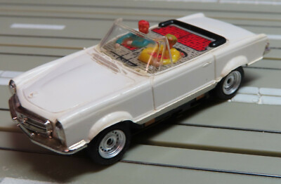 Faller AMS 5651 -- Mercedes 230 SL convertible with flat armature engine, (DEC723)
