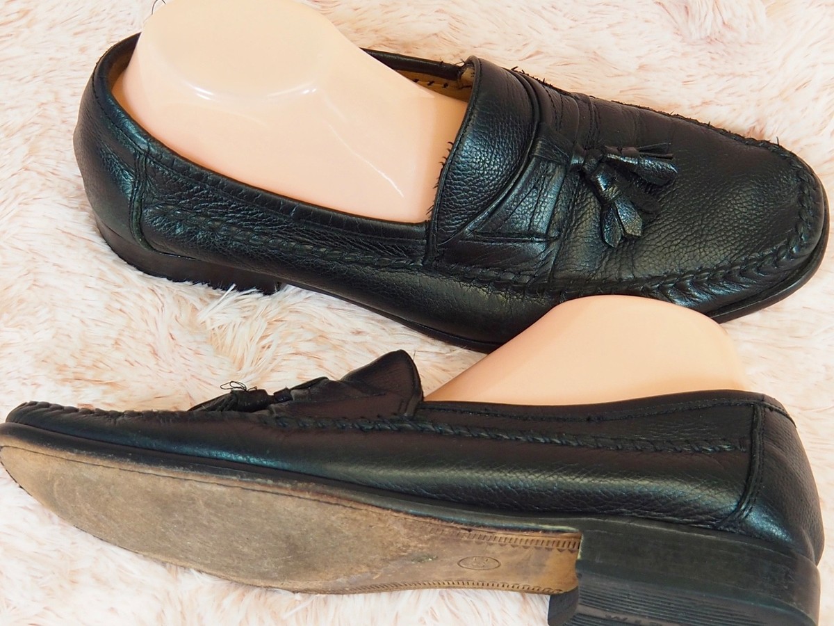 Florsheim Vintage Black Leather Tassel Loafers Men’s Dress Shoes Size 13 Amazon.com | Florsheim Men main image 4