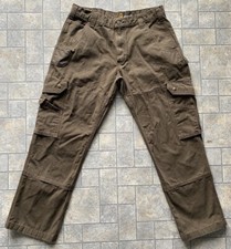 Carhartt B342 DFE Double Knee Pants Men s Brown 34x30