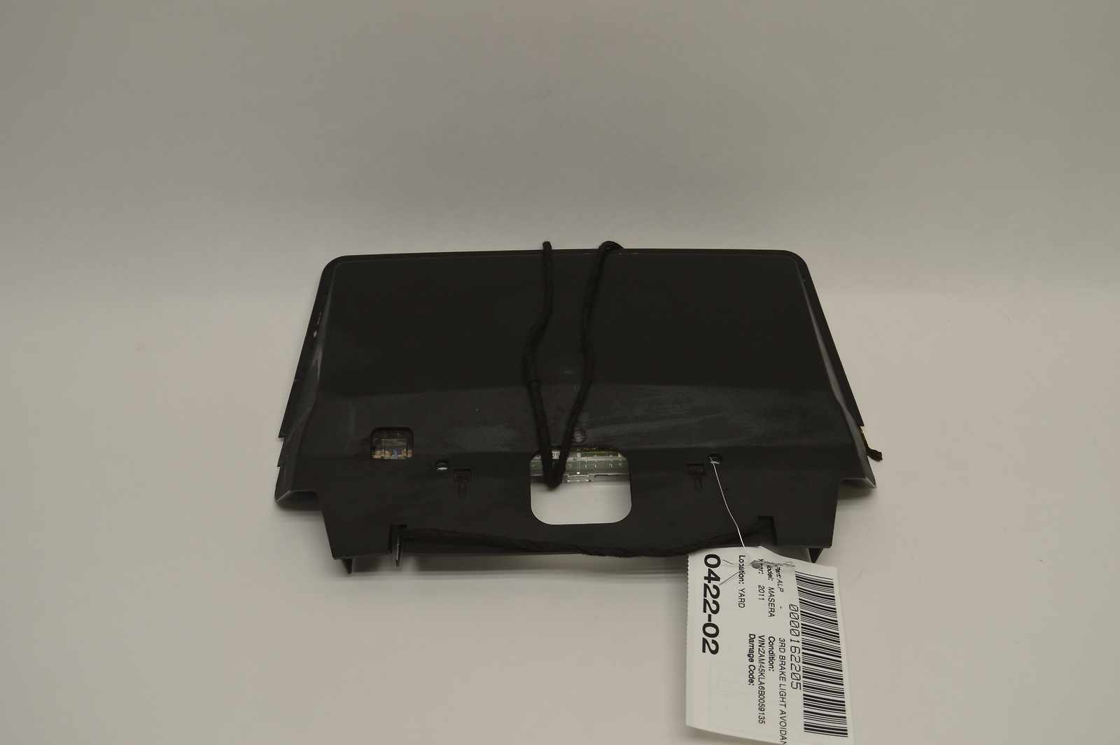 2008-2012 MASERATI GRANTURISMO S REAR 3RD THIRD MOUNT BRAKE STOP LIGHT LAMP OEM