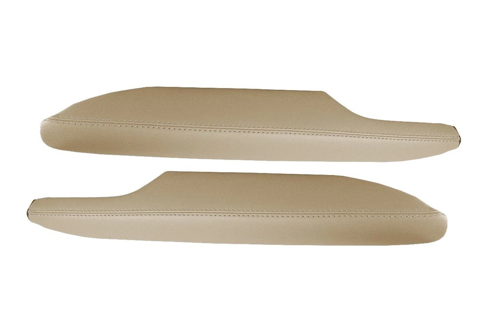 Cubierta de panel de puerta con reposabrazos de cuero para Toyota Solara cupé 2004-2008 beige Foto 2 de 4