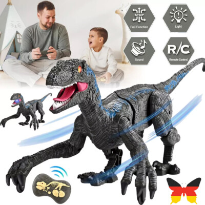 Elektrischer Dinosaurier Spielzeug Ferngesteuertes Velociraptor Robot für Kinder