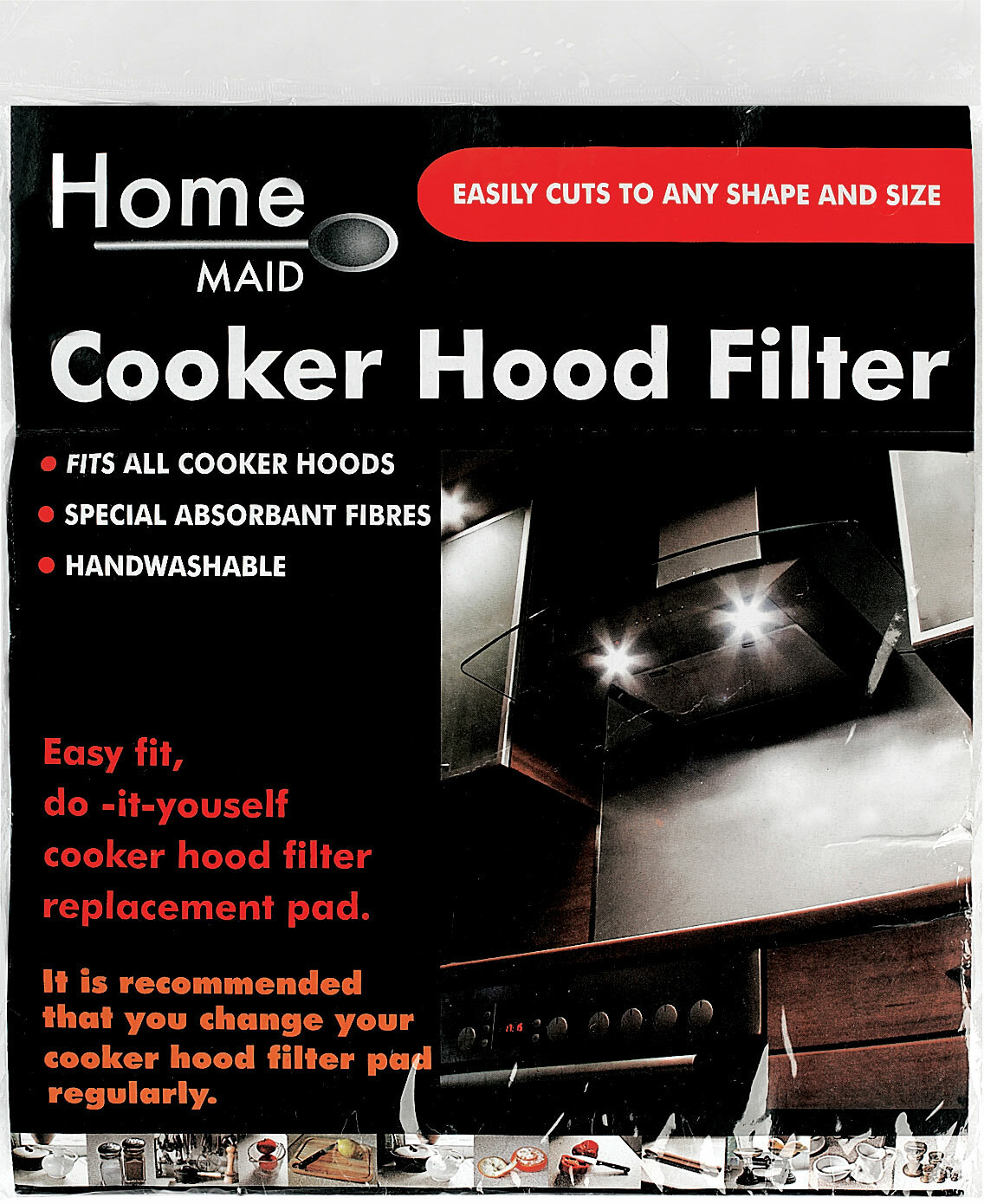 2 x Universal Cooker Hood Extractor Fan Grease Filter hand washable | 47 x 57cm