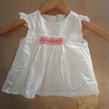 Janie  Jack White Dress Bloomer 18-24 Months