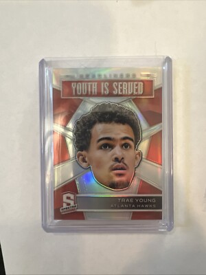 2018 Spectra Trae Young Headliners Case Hit SSP Rookie RC Atlanta Hawks ...
