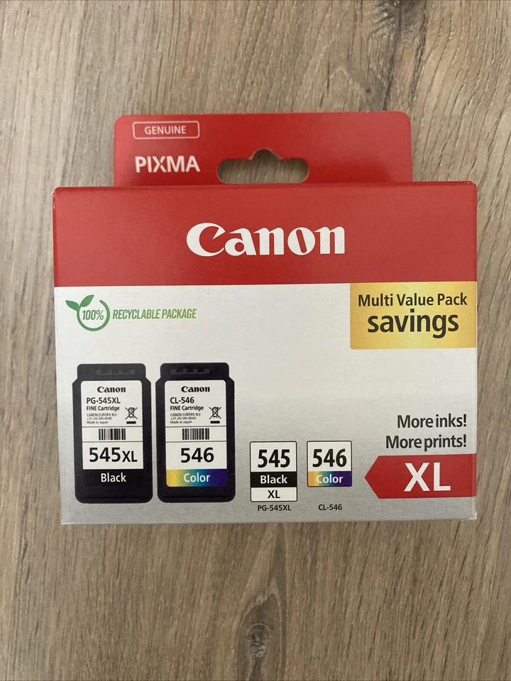 CARTOUCHES CANON 545XL/546 / ENVOI TRES RAPIDE