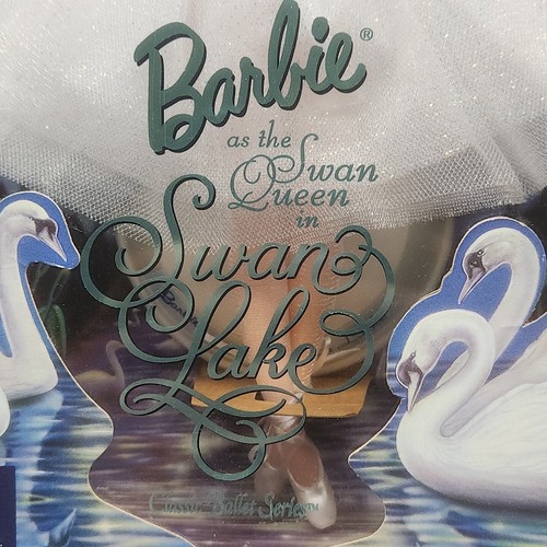 1997 BARBIE As The Swan Queen In SWAN LAKE Doll 18509 Classic Ballet Series NRFB - Picture 3 of 16